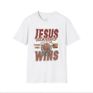 ON ETSY Christian Clothing | Forward Jesus Always Wins Corinthians 15:57